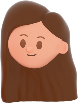 3D People Simple Young Girl Head 